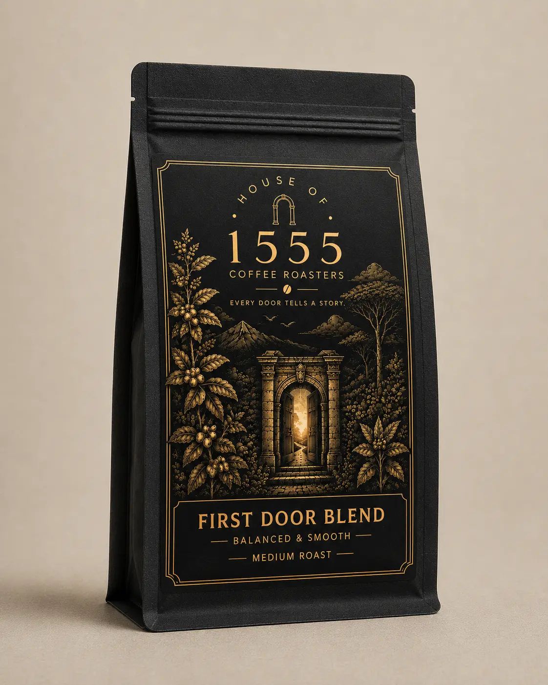 House of 1555 First Door Blend İmza harman coffee package